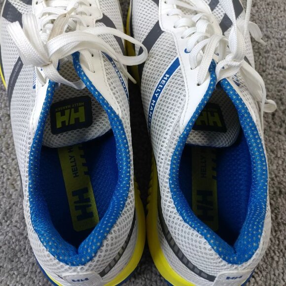 Helly Hansen Mens 9 Shoes Blue White Athletic Sneakers Sport Trainers NO INSOLES - Picture 9 of 10